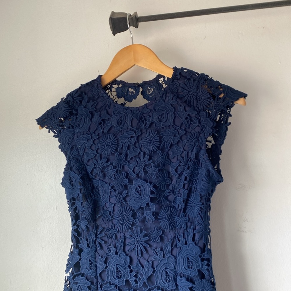 Lulu’s XS Lulu’s XS Romance Language Lace Dress - Picture 6 of 13